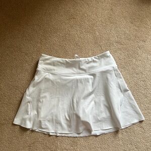 Athleta Girl White Ace Skort